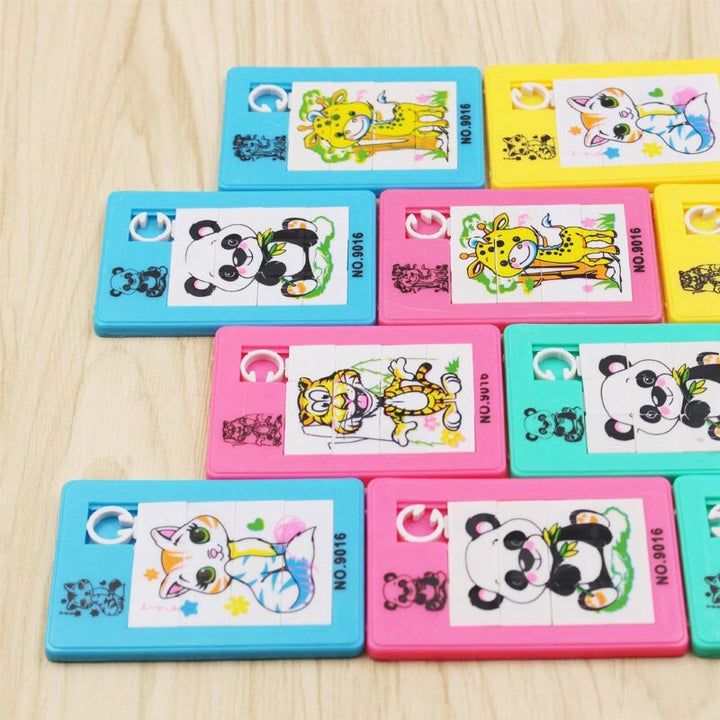 Kids Sliding Puzzle Toy for Screen-Free Animal Fun