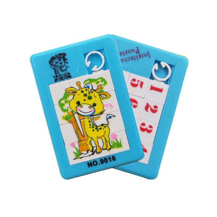 Kids Sliding Puzzle Toy for Screen-Free Animal Fun