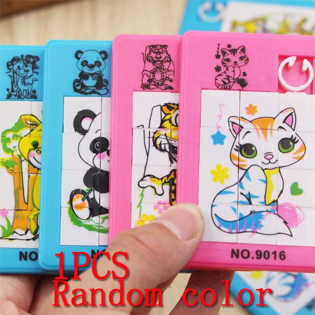 Kids Sliding Puzzle Toy for Screen-Free Animal Fun