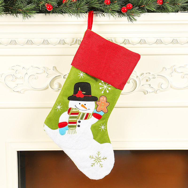 Christmas Stocking Gift Bags for Mantels and Treats