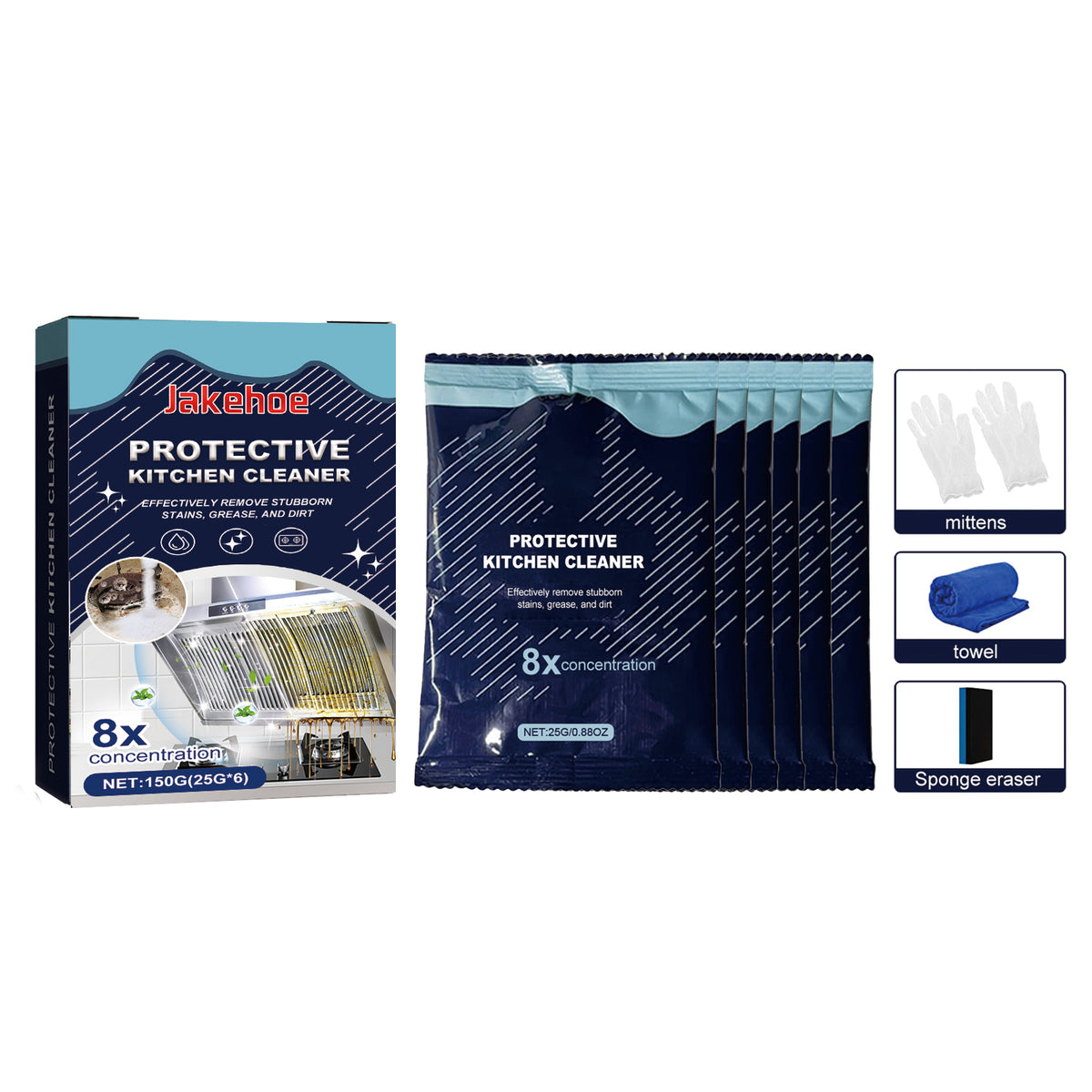 Kitchen Cleaning Powder for Heavy Grease and Grime