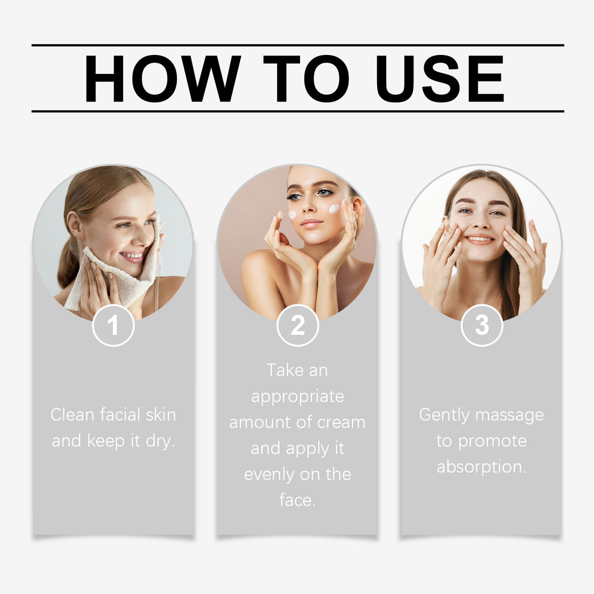 Face Firming Cream for Temporary Skin Tightening Care