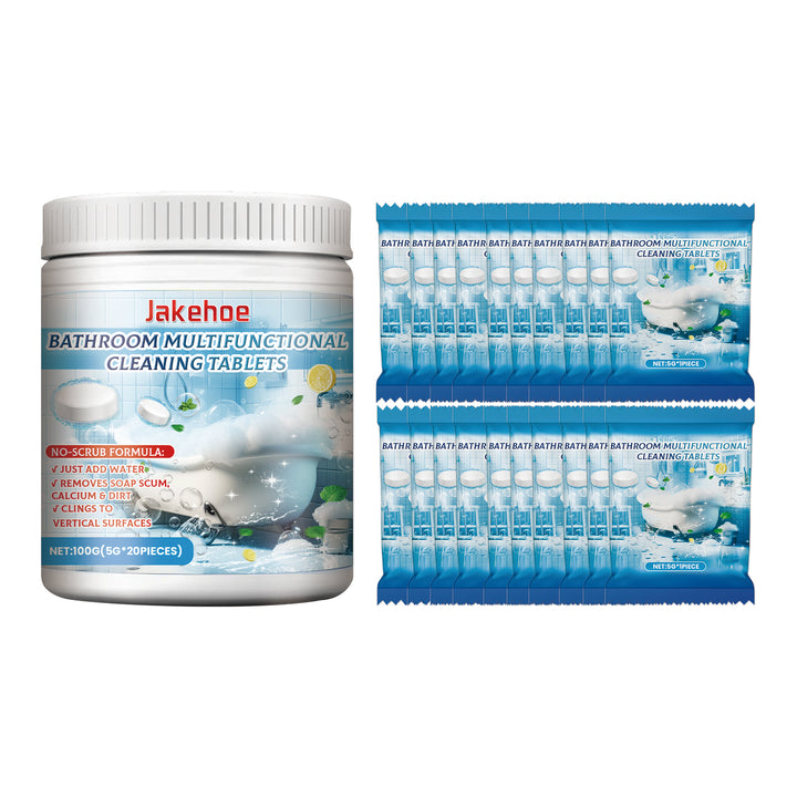 Bathroom Cleaning Tablets for No-Scrub Surface Shine