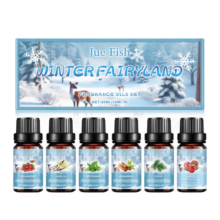 Aromatherapy Oil Set for Cozy Winter Relaxation