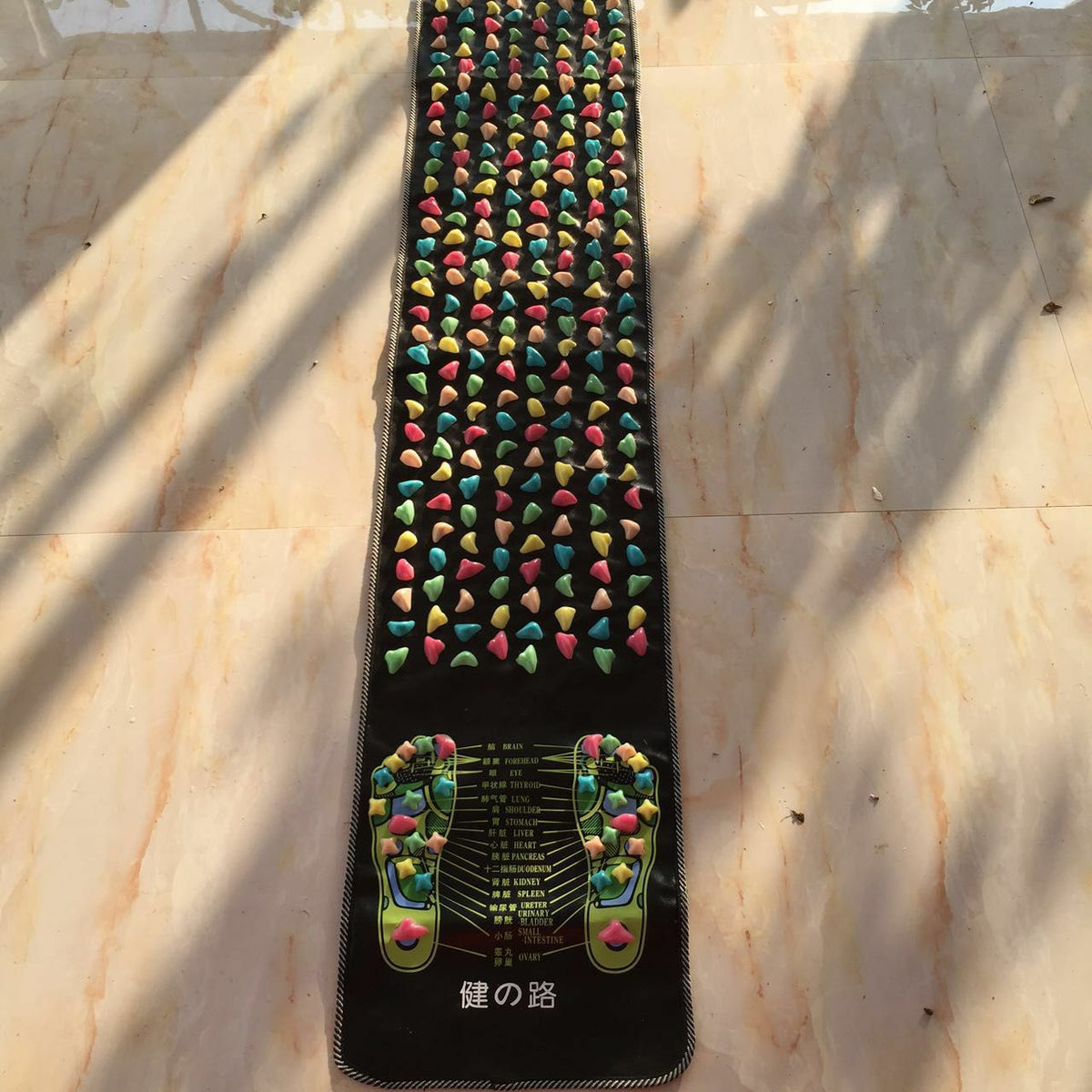 Foot Massage Pad — Reflexology Map for Foot Pain Relief