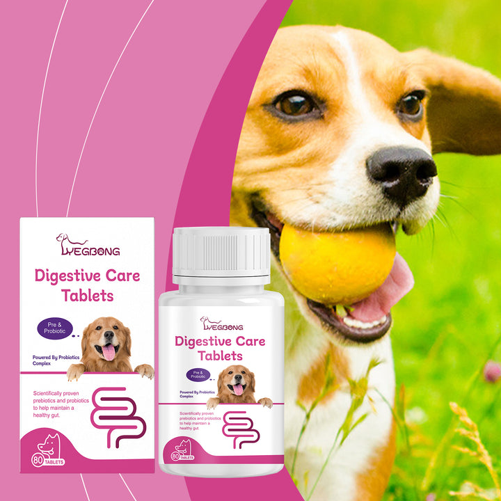 Dog Probiotic Tablets for Digestion & Gut Health
