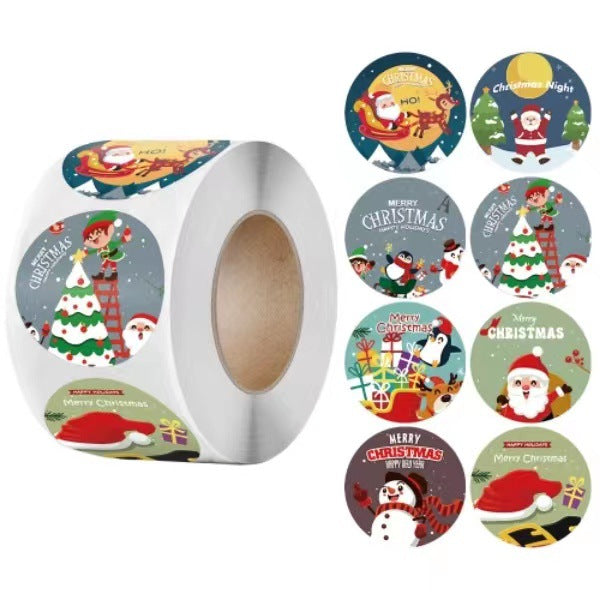 Christmas Gift Stickers for Festive Gift Wrapping