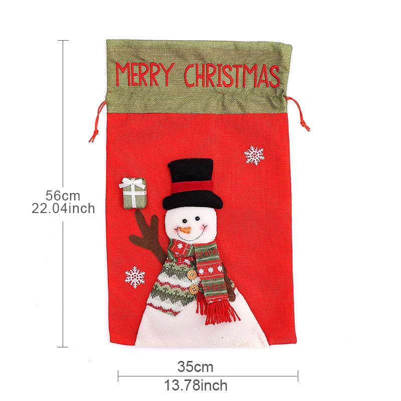 Christmas Gift Bags: Reusable Character Treat Pouches