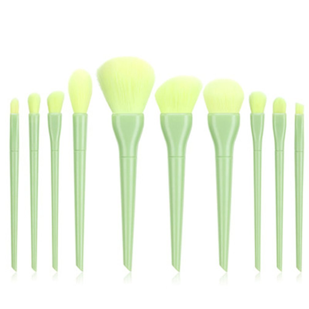 10-Piece Luxury Makeup Brush Set – Flawless Application