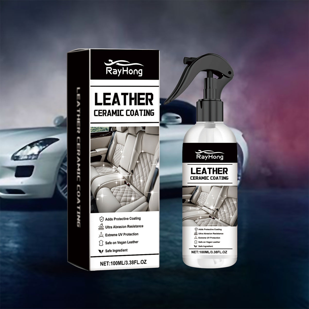 Automotive Leather Coating Spray for UV Protection