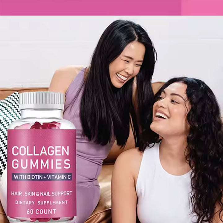 Collagen Gummy Bears — Radiant Hair & Skin with Biotin