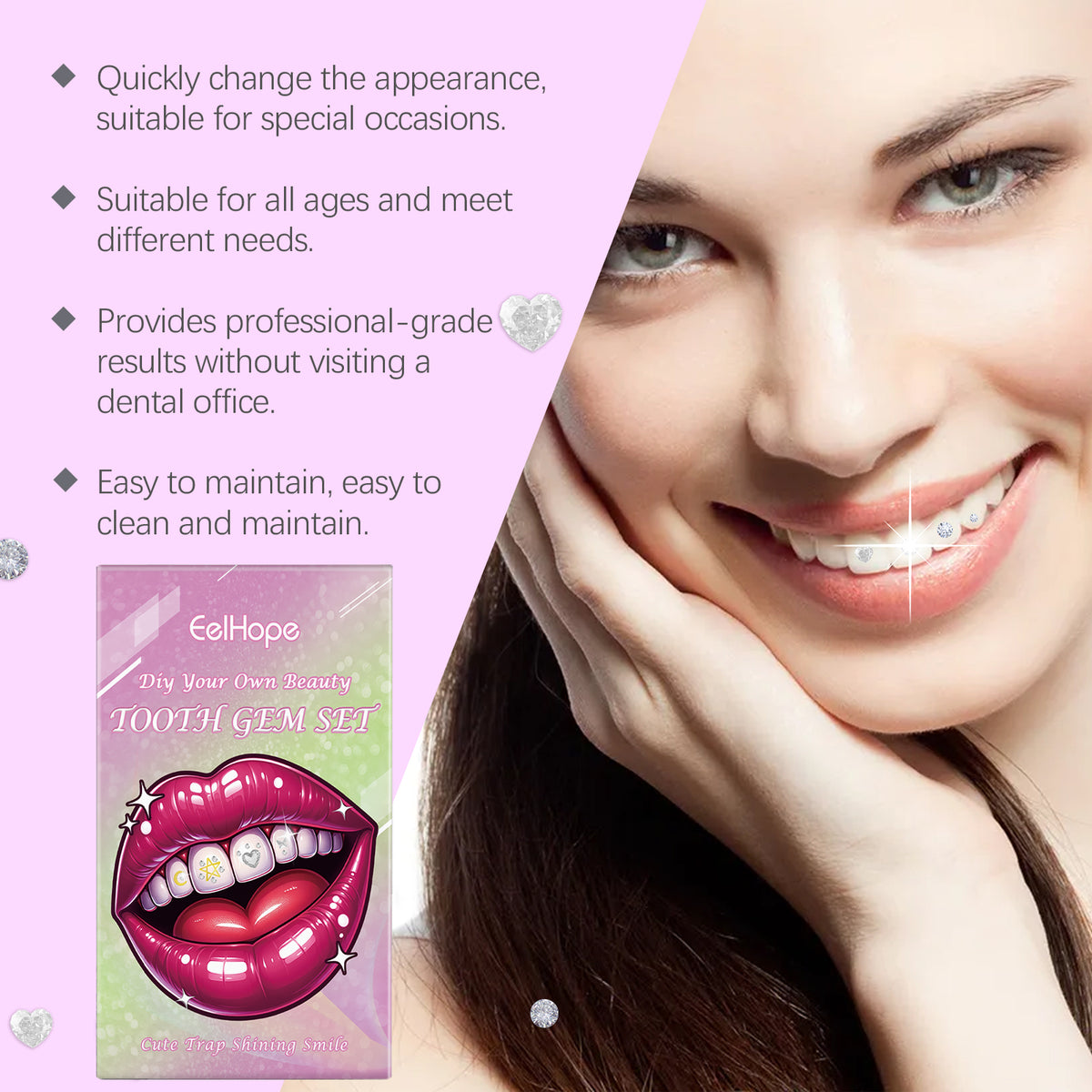DIY Tooth Gem Kit for Personalized Sparkling Smiles