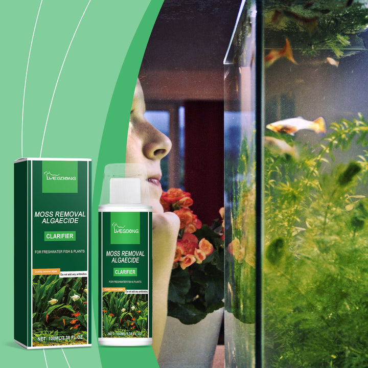 Aquarium Algae Clarifier for Cleaner Fish Tank Water