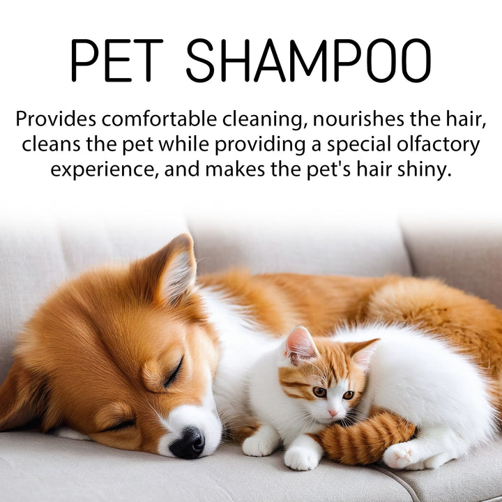 Pet Shampoo for Smooth, Shiny, Tangle-Free Fur Care