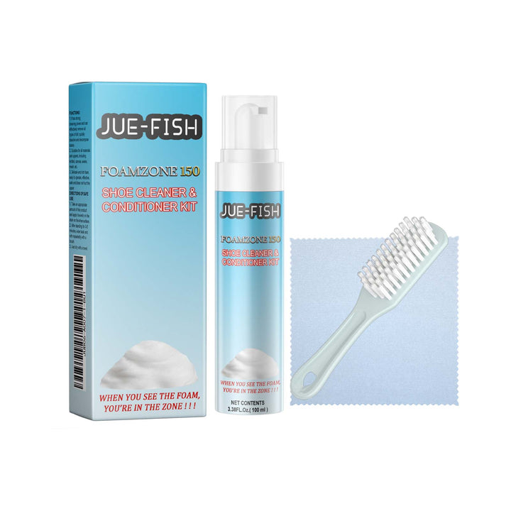 Shoe Cleaner Kit for White Leather & Rubber Shoe Care