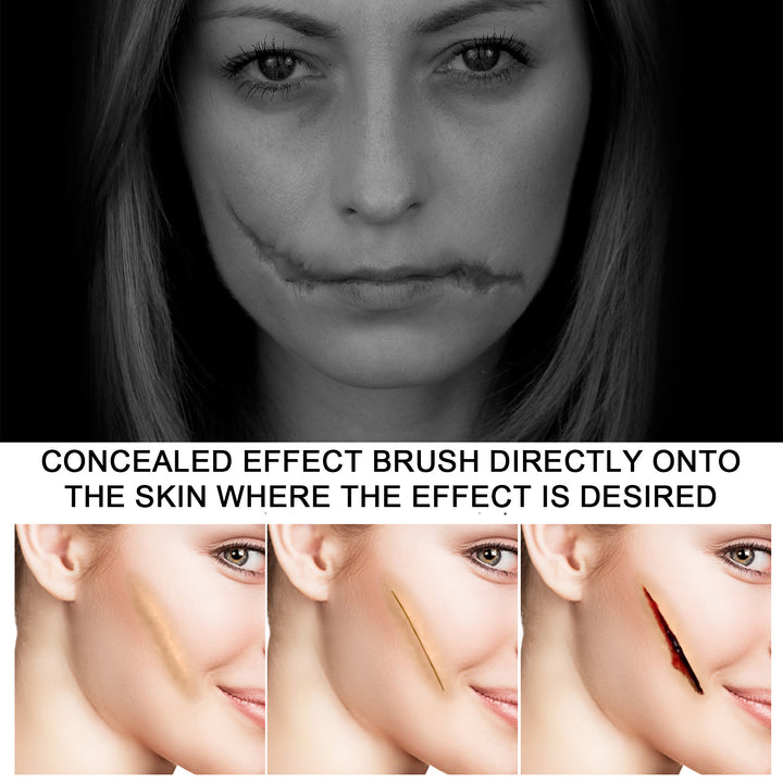 Halloween Scar Makeup Lotion for Realistic Wound Effects