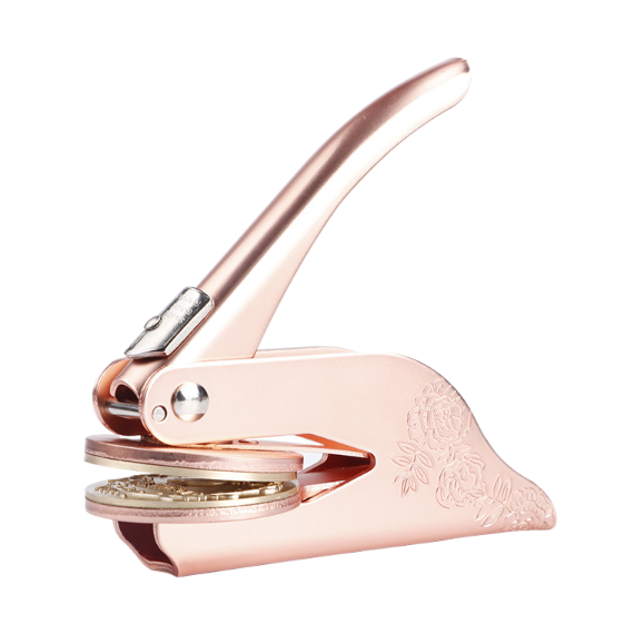 Custom Steel Embossing Seal Pliers for Wedding Stationery
