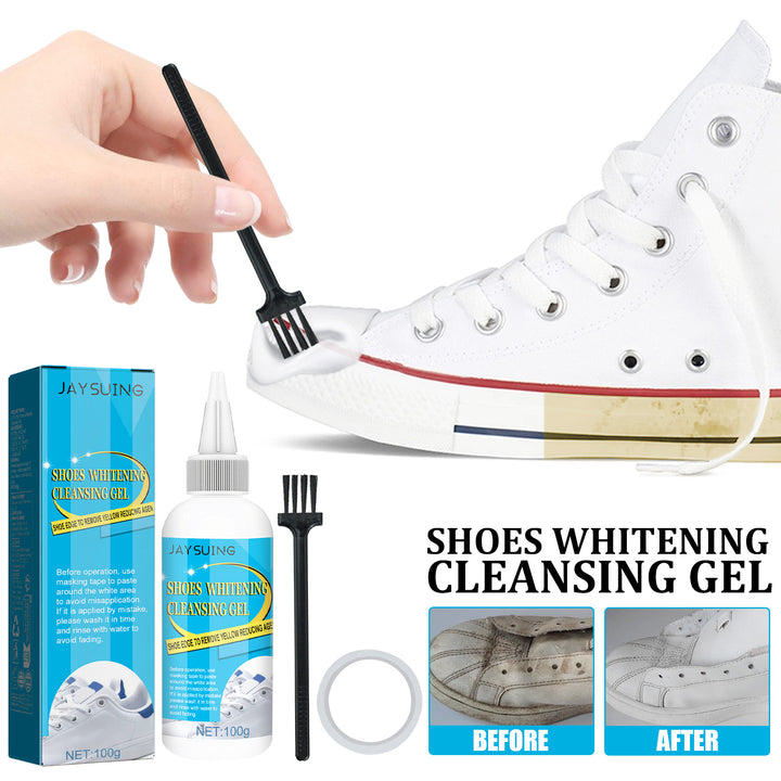 White Shoe Cleaning Gel for Yellowed Sneaker Areas