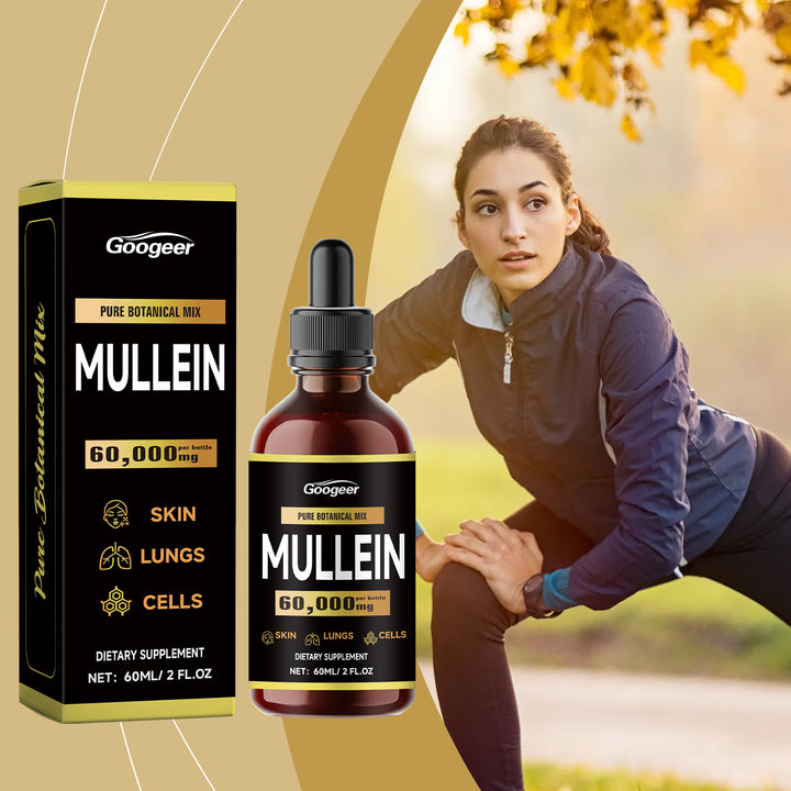 Mullein Liquid Supplement for Portable Daily Wellness