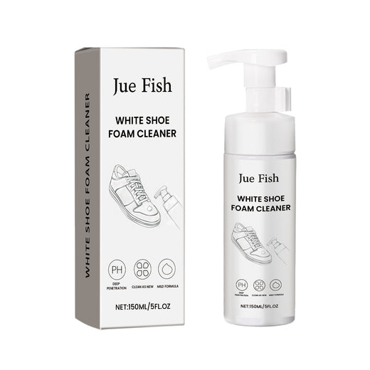 White Shoe Foam Cleaner — No-Scrub Stain & Stain Lift