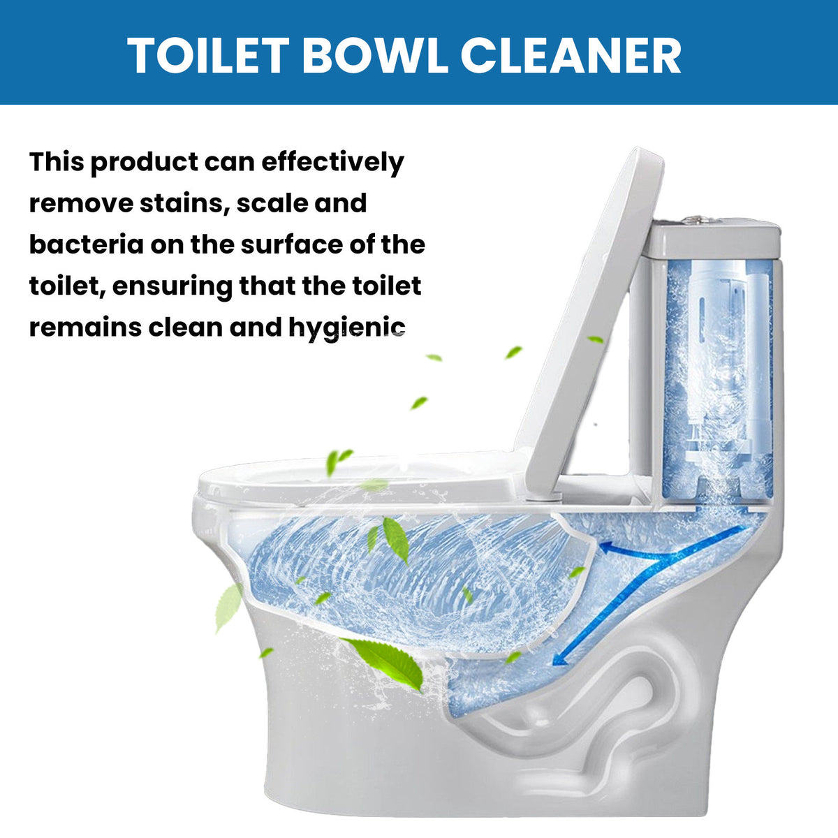 Toilet Bowl Cleaner for Urine Scale, Grime & Odor
