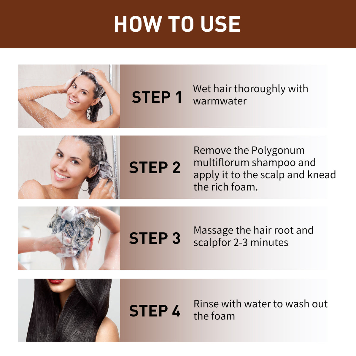 Multiflorum Repair Shampoo Bar for Gray-Looking Hair Care