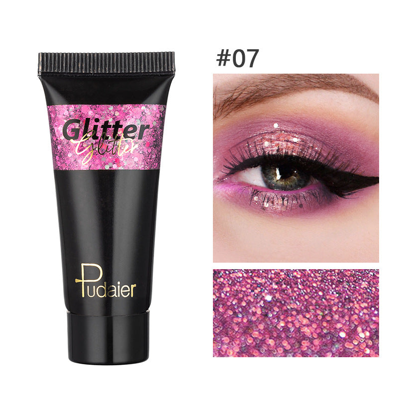 Liquid Glitter Eyeshadow for High-Flash Stage Looks