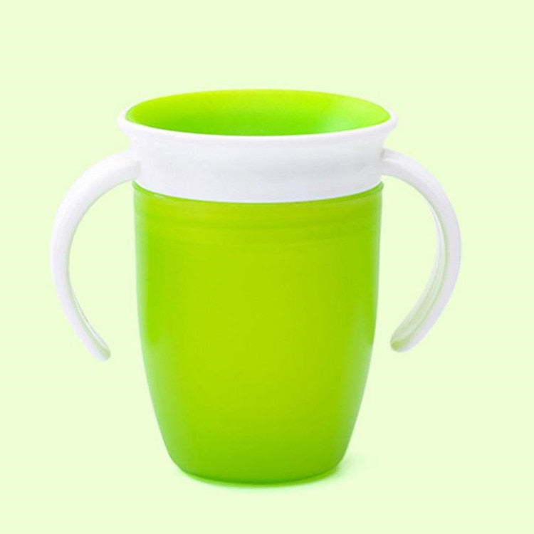 360° Baby Learning Cup – Leak-Resistant 240ML Tumbler