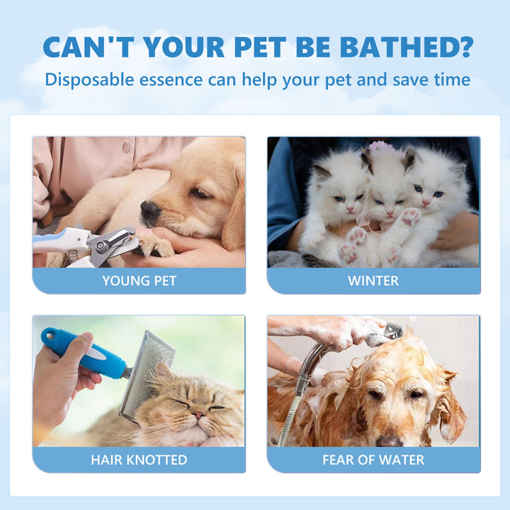 Pet Leave-In Serum Set for Smooth, Fresh Coats Daily