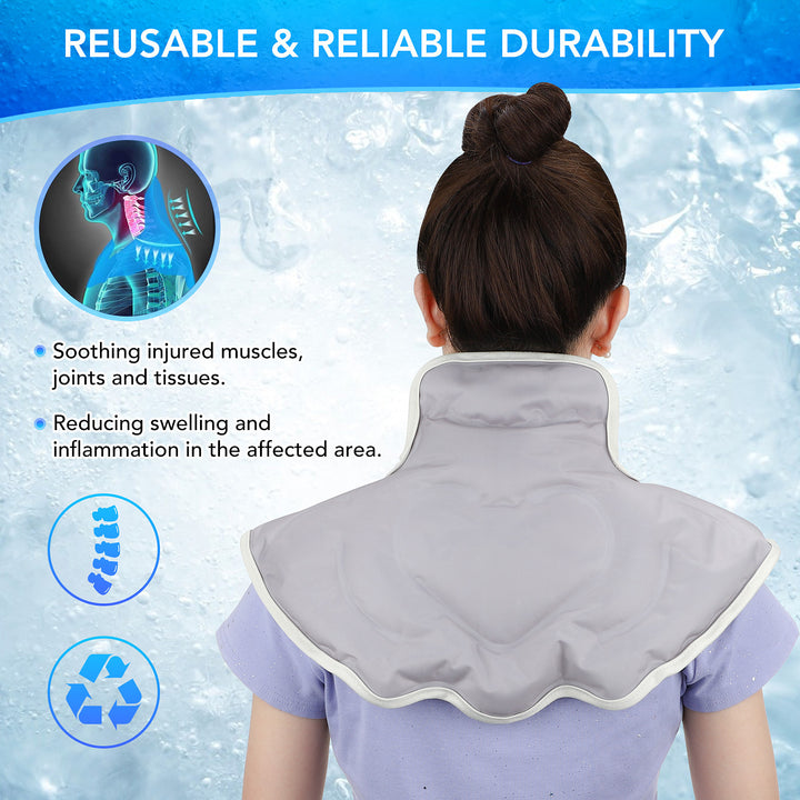 Shoulder & Neck Gel Compress – Dual Hot/Cold Therapy
