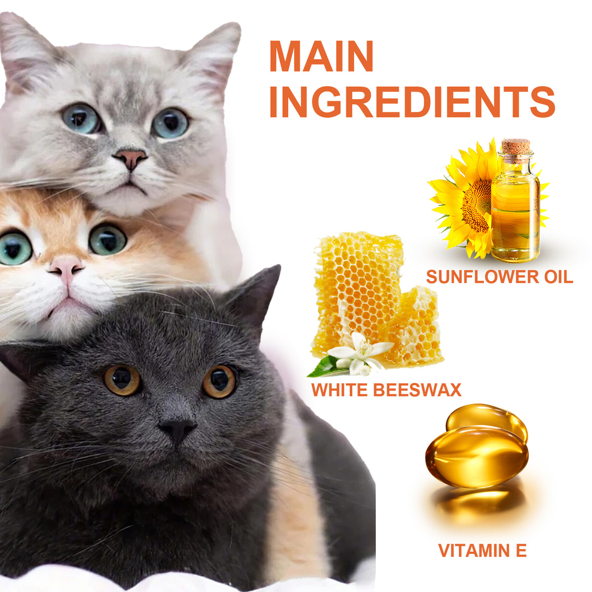 Pet Paw Balm for Dry, Cracked Dog and Cat Paw Pads