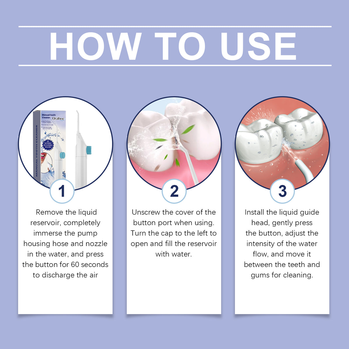 Manual Dental Scaler – Remove Tartar & Plaque, Battery-Free