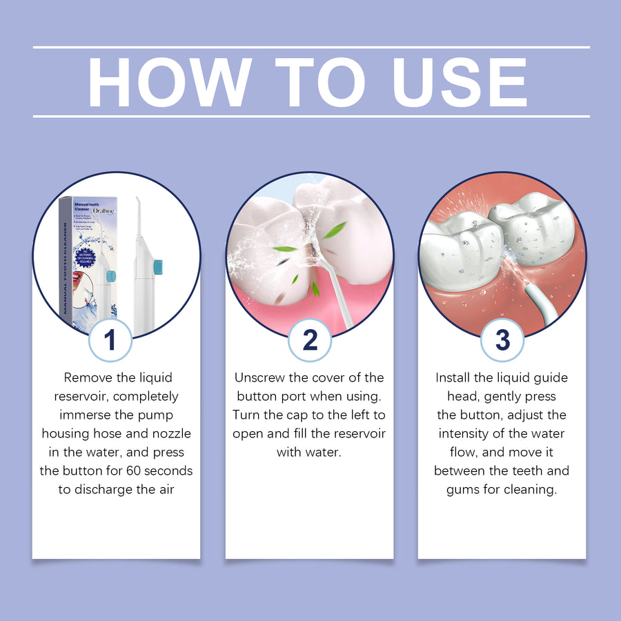 Manual Dental Scaler – Remove Tartar & Plaque, Battery-Free