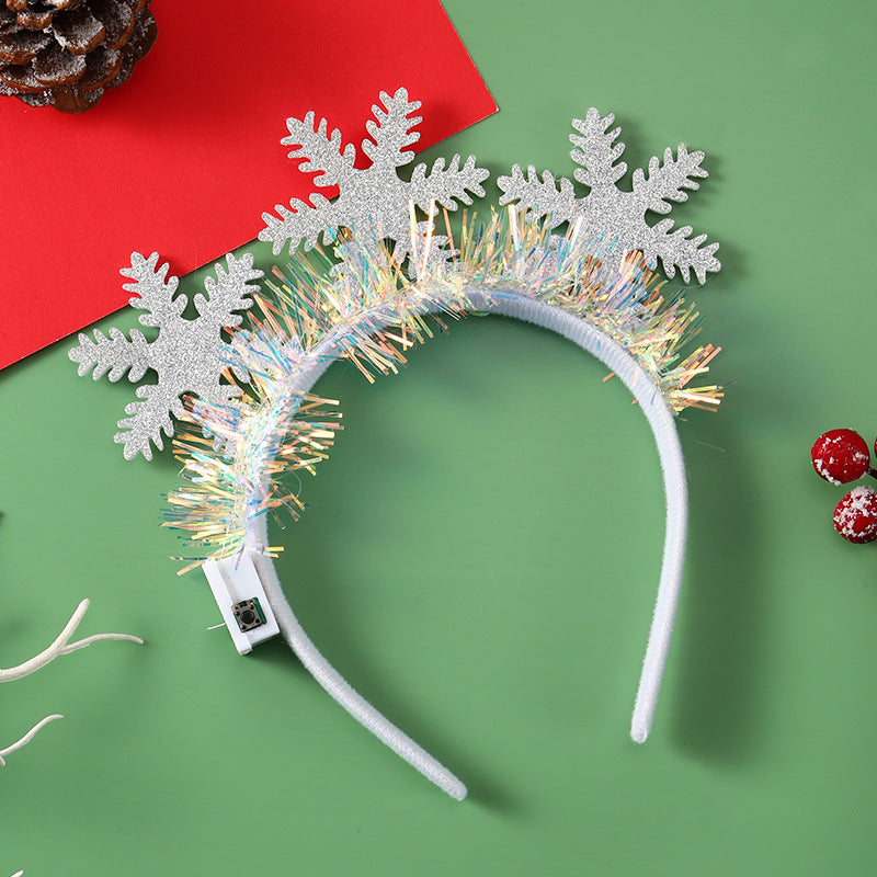 Holiday Headband — Light-Up Christmas Party Style