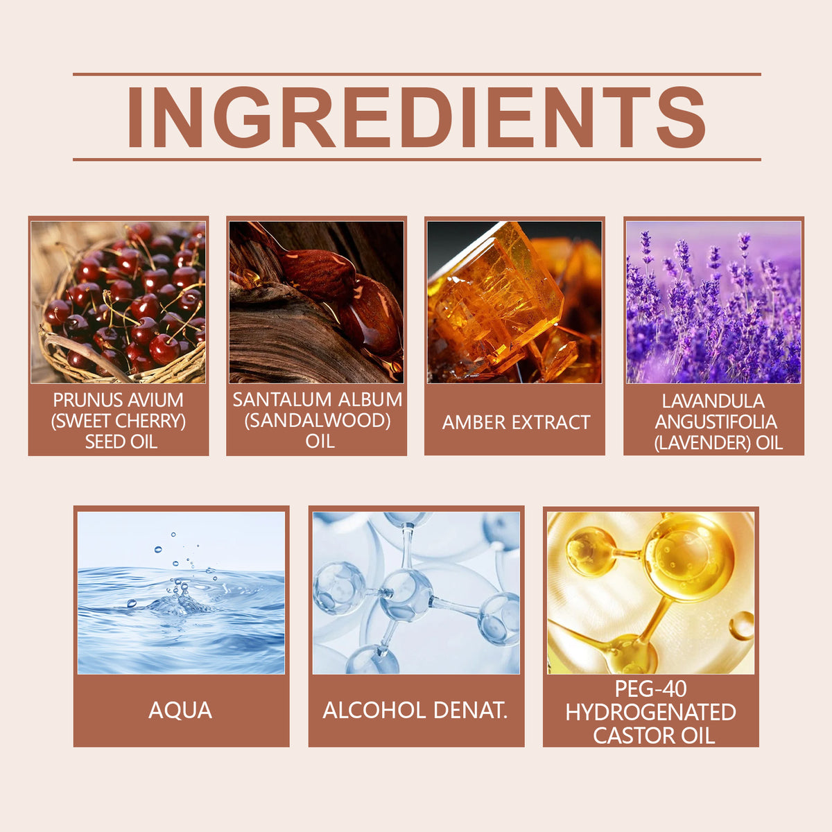 Cherry Sandalwood Fragrance Mist – Fresh Floral Scent
