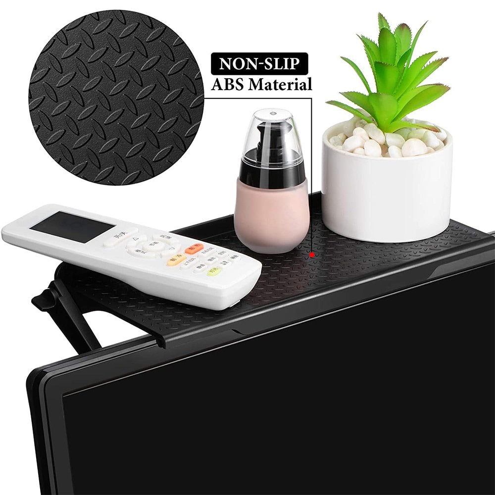 Monitor Shelf Organizer: Free Up Desk Space Above Screen