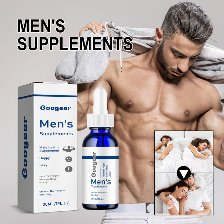 Men's Supplement Drops for Everyday Vitality Support