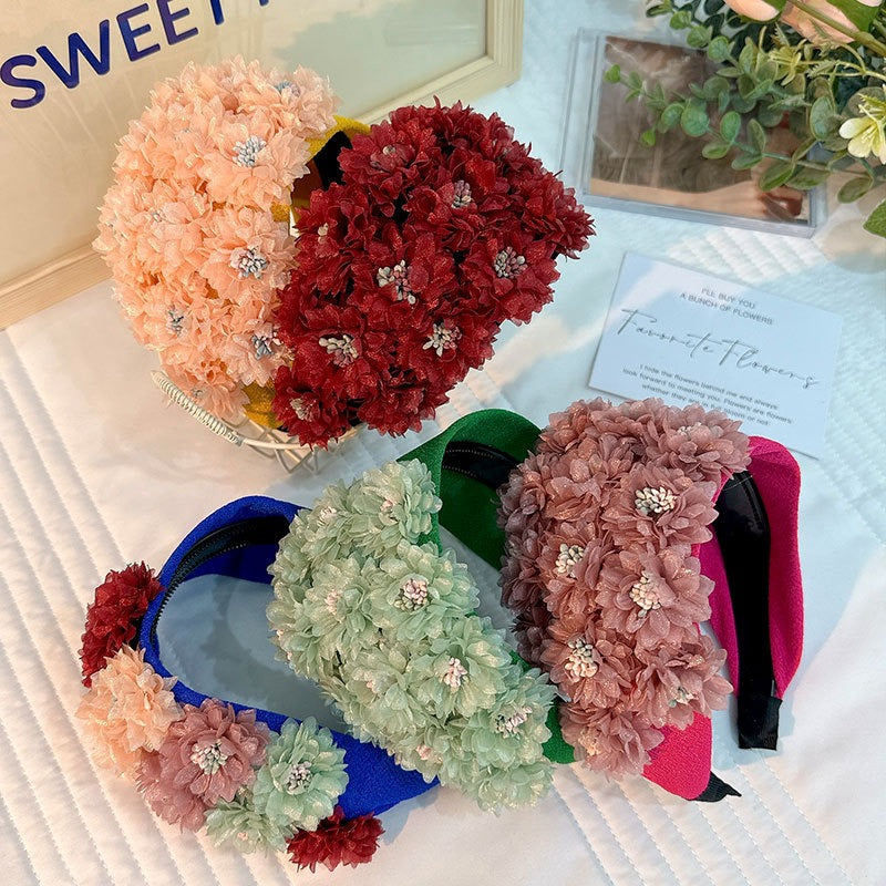 Floral Headband for Women | Handmade Statement Style