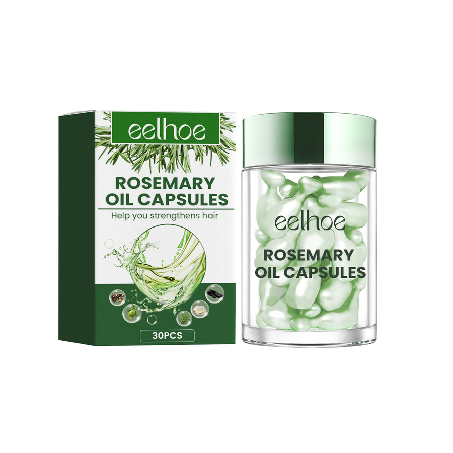 Rosemary Oil Capsules for Stronger, Moisturized Hair
