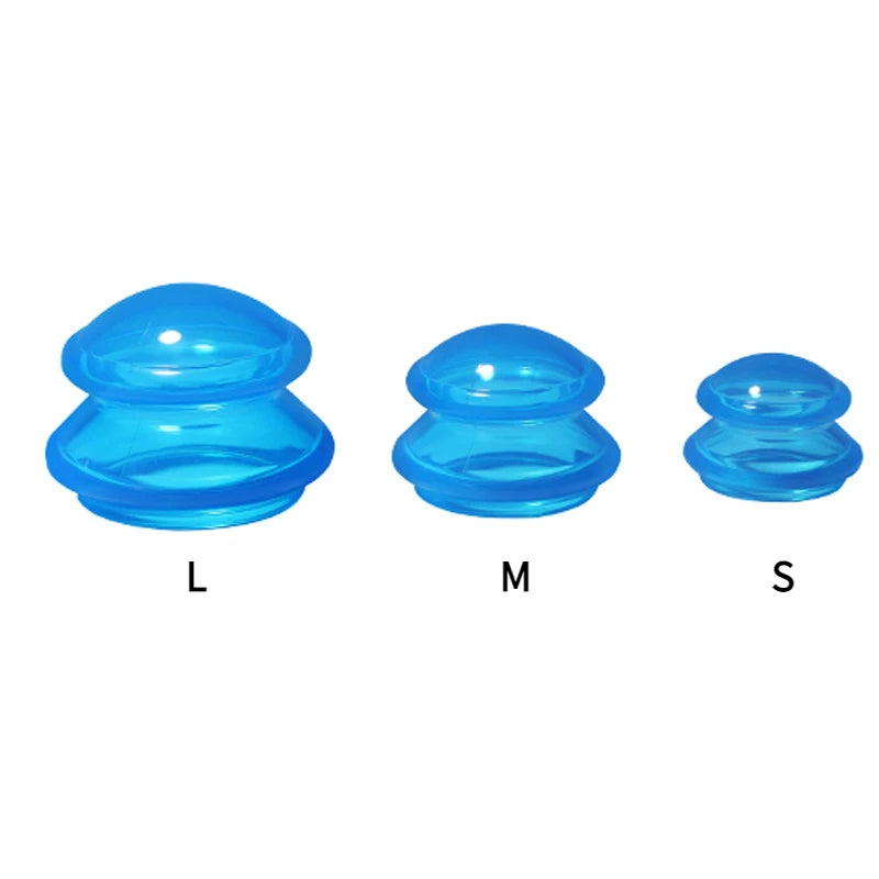Silicone Cupping Set — Safe Suction Therapy for Cellulite