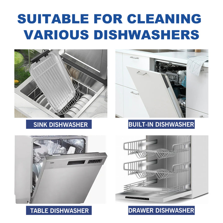 Dishwasher Cleaner for Odors & Monthly Appliance Care