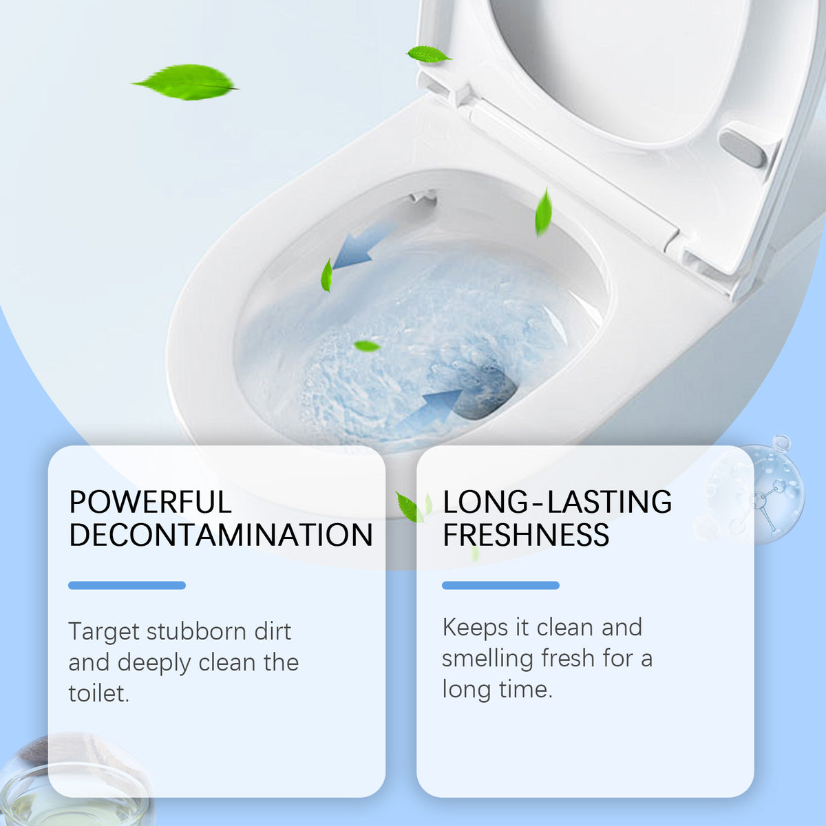 Toilet Bowl Cleaner for Stubborn Stains & Freshness