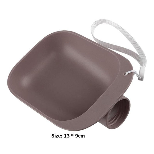 Portable Pet Water Bottle Bowl for Fresh Water Anywhere
