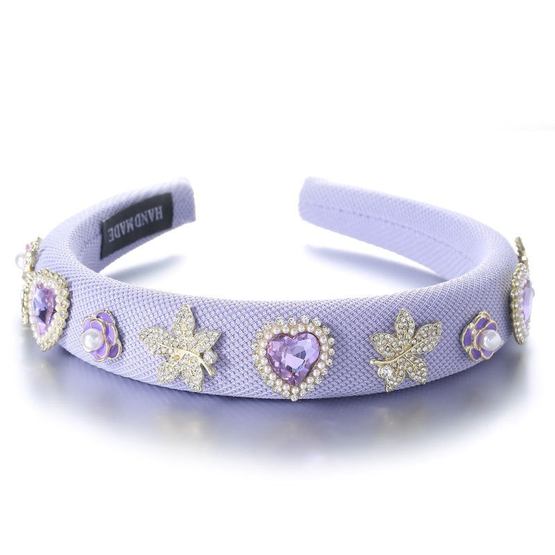Jeweled Hair Hoop for Romantic, Occasion-Ready Style