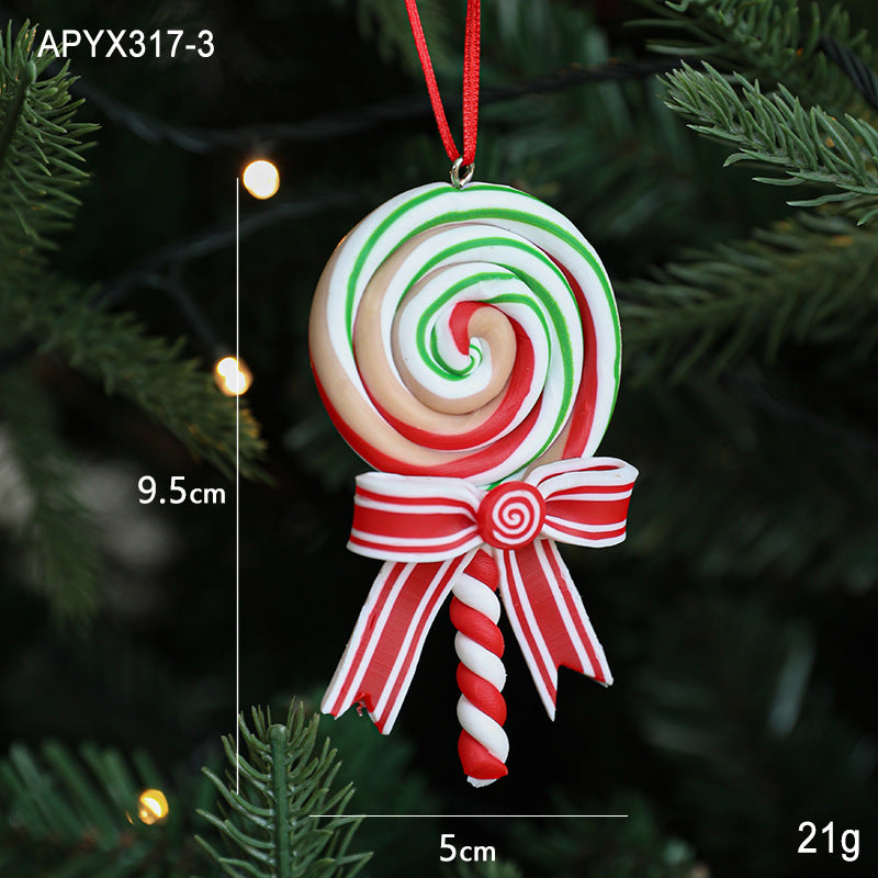 Christmas Candy Ornaments for a Playful Tree Display