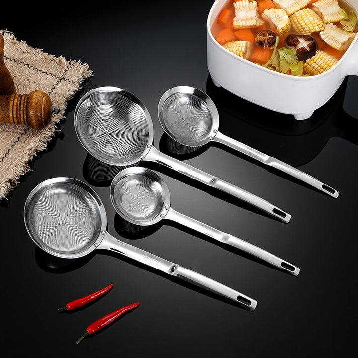 Stainless Steel Skimmer Set — Skim Foam Without Scalding