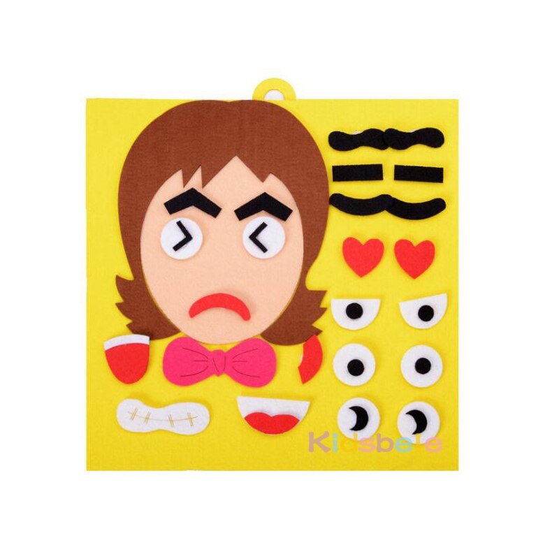 Emotion Puzzle Toy for Kids: Creative Feelings Play