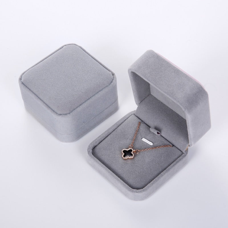 Velvet Jewelry Box for Necklaces and Gift Packaging