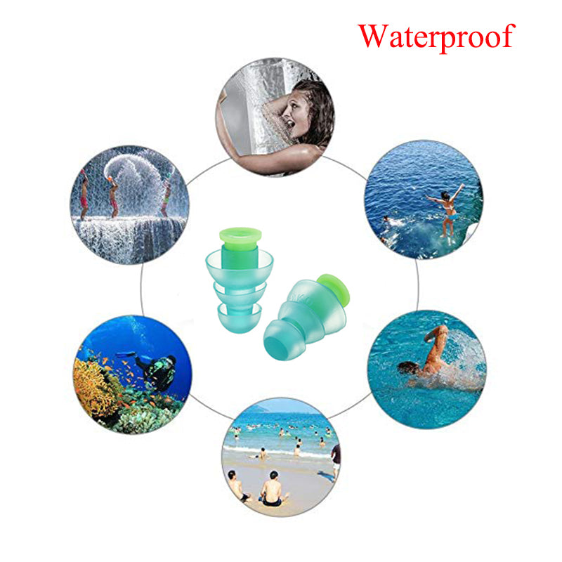 Silicone Ear Plugs for Sleeping & Concerts — Hear Clearly