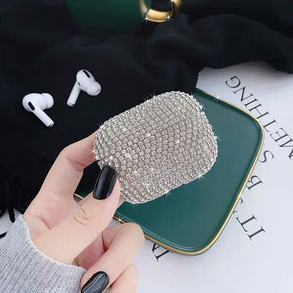 Sparkly Rhinestone AirPods Pro Case with Diamond Shell